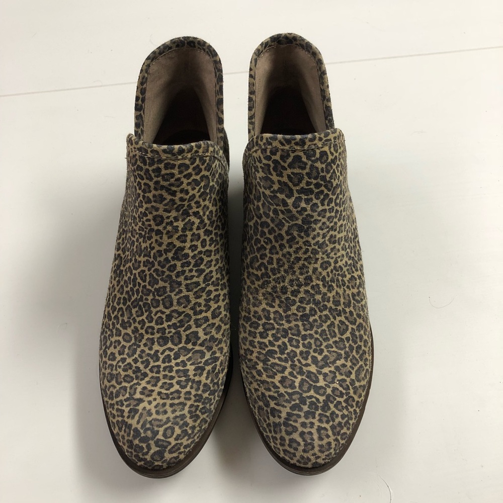 Lucky Brand cheetah booties